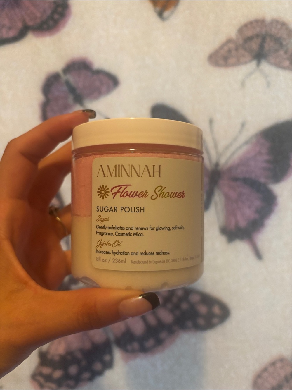 Aminnah Flower Shower Sugar Polish